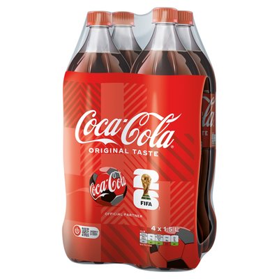 Obrázek Coca-Cola 4 x 1,5l