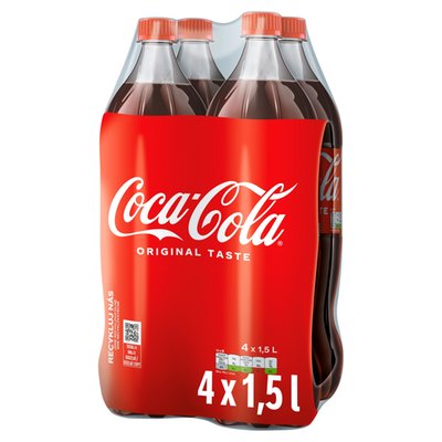 Obrázek Coca-Cola 4 x 1,5l