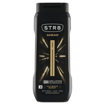 Obrázek STR8 Ahead osvěžující sprchový gel 3 v 1 400ml