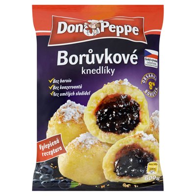 Obrázek Don Peppe Borůvkové knedlíky 600g