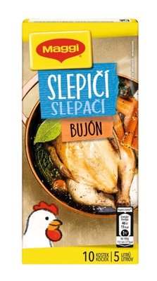 Obrázek MAGGI Slepičí bujón v kostce 5l 10 x 10g