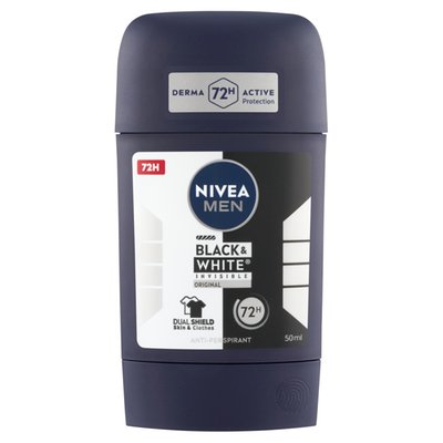 Obrázek NIVEA DEO MEN B&W INVISIBLE ORIG 50ML
