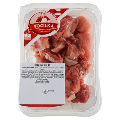 Obrázek ŠETŘÍME JÍDLEM: VOCÍLKA Vepřový guláš porc.