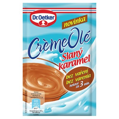 Obrázek Dr. Oetker Crème Olé slaný karamel 53g