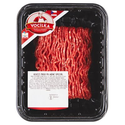 Obrázek ŠETŘÍME JÍDLEM:  VOCÍLKA Hovězí maso mělněné speciál 0,300kg