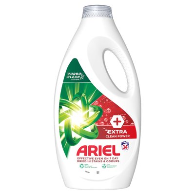 Obrázek Ariel Washing Liquid, 34 Washes, +Extra Clean Power