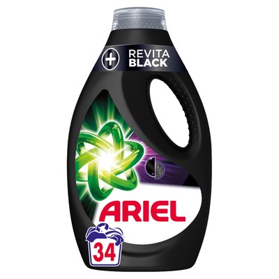 Obrázek Ariel Tekutý Prací Prostředek, 34 Praní, +Revitablack