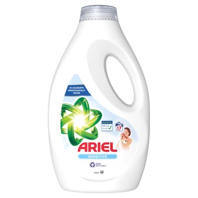 Obrázek Ariel Washing Liquid,,  17 Washes  Sensitive Skin Clean & Fresh