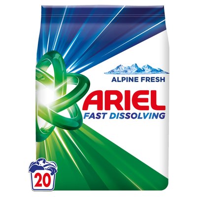 Obrázek Ariel Alpine Fresh Prací Prášek, 1.1kg, 20 Praní