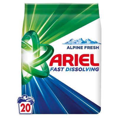 Obrázek Ariel Prací Prášek 1.1kg, 20 Praní, Alpine Fresh