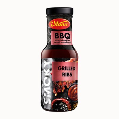 Obrázek Vitana BBQ steaková omáčka s kouřovou příchutí 230ml