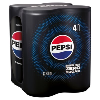 Obrázek Pepsi Zero Sugar 4 x 330ml