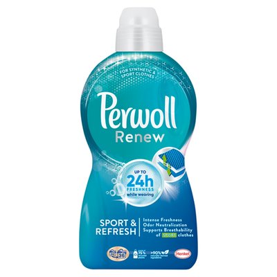 Obrázek Perwoll Renew speciální prací gel Sport & Refresh 36 praní, 1980ml