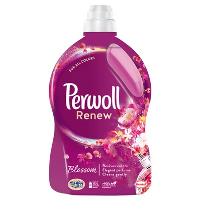 Obrázek Perwoll speciální prací gel Blossom 54 praní, 2970ml