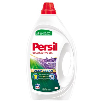 Obrázek Persil Deep Clean Color Active Gel Lavender prací prostředek 44 praní 1,98l