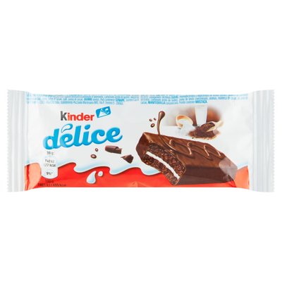 Obrázek Kinder Delice Jemné pečivo s kakaem a mléčnou náplní 39g