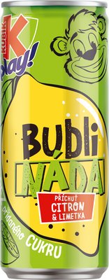 Obrázek Kubík Play! Bublináda příchuť citron & limetka 250ml