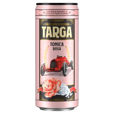 Obrázek Targa Tonica Rosa sycený nealkoholický nápoj 330ml