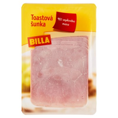 Obrázek BILLA Toastová šunka 100g