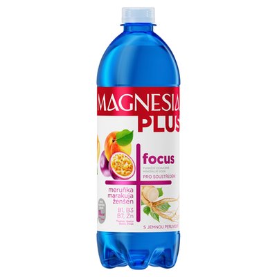 Obrázek Magnesia Plus focus meruňka marakuja ženšen 0,7l