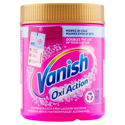 Obrázek Vanish Oxi Action Prášek na odstranění skvrn 470g