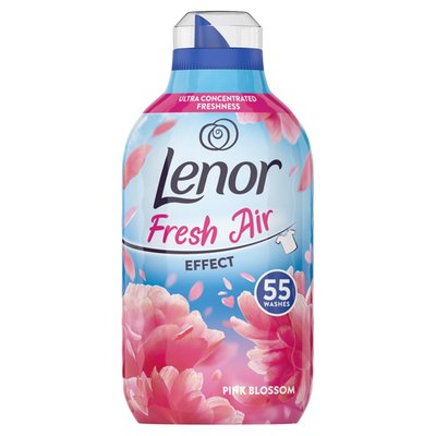 Obrázek Lenor Fresh Air Effect Fabric Conditioner 55 Washes, Pink Blossom