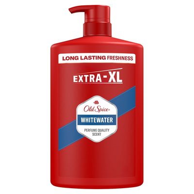 Obrázek Old Spice Whitewater 3 V 1 Přípravek Na Mytí, Sprchový Gel A Šampon Pro Muže, 1000ml