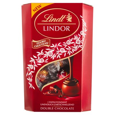 Obrázek Lindt Lindor Mléčná a hořká čokoláda s jemnou tekutou náplní 200g