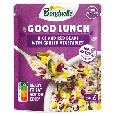 Obrázek Bonduelle Good Lunch rýže a červené fazole s grilovanou zeleninou 250g