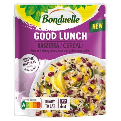 Obrázek Bonduelle Good Lunch sterilovaná směs červených fazolí, rýže, kukuřice, grilované zeleniny 250g