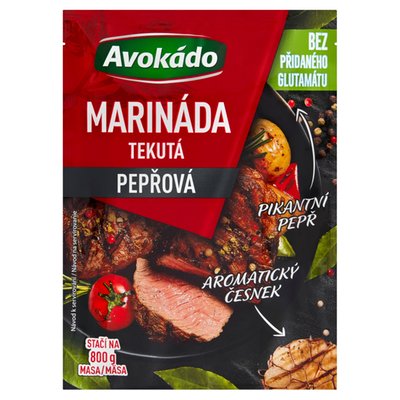 Obrázek Avokádo Marináda tekutá pepřová 80ml