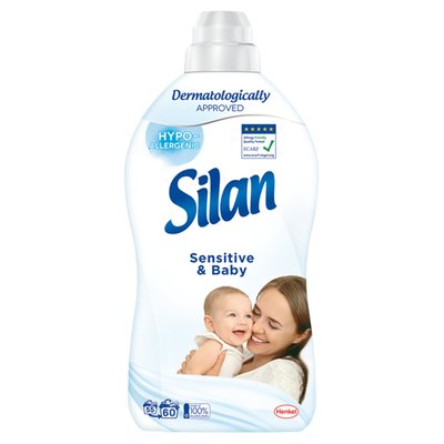 Obrázek Silan aviváž Sensitive & Baby 60 praní, 1320ml