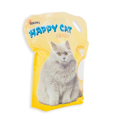 Obrázek HAPPY CAT Sandy silikagelové stelivo 7,2l