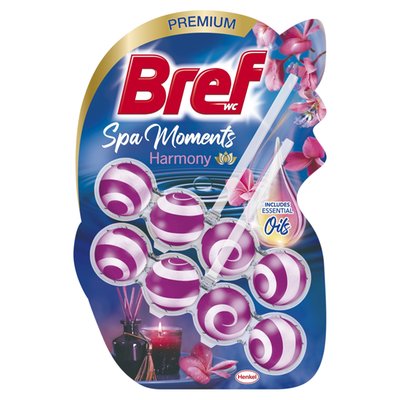 Obrázek Bref Spa Moments Harmony tuhý WC blok 2 x 50g