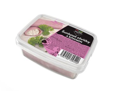 Obrázek Šunkové závitky s křenem 200g