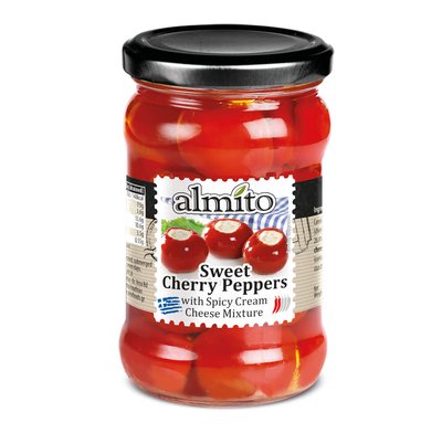 Obrázek Sladké cherry papriky plněné sýrem 280 g