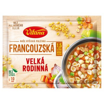 Obrázek Vitana Naše Byšická polévka Velká rodinná francouzská 100g