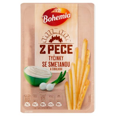 Obrázek Bohemia Z pece tyčinky se smetanou a cibulkou 80g