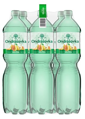 Obrázek Ondrášovka Jemně perlivá s příchutí hruška 1,5l