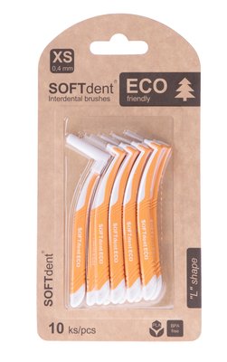 Obrázek SOFTdent ECO mezizubní kartáčky 10 ks 0,4 mm