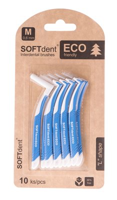 Obrázek SOFTdent ECO mezizubní kartáčky 10 ks 0,6 mm