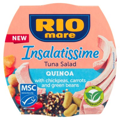 Obrázek Rio Mare Insalatissime Hotový pokrm z quinoy, zeleniny a tuňáka 160g