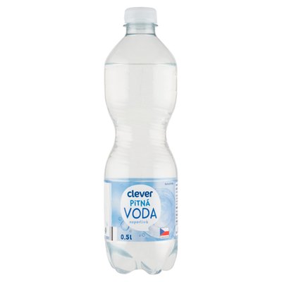 Obrázek clever Pitná voda neperlivá 0,5l