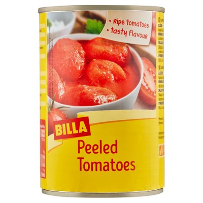 Obrázek BILLA Loupaná rajčata v rajčatové šťávě 400g