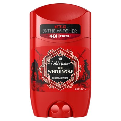 Obrázek Old Spice Whitewolf Tuhý deodorant Pro Muže 50 ml, Limitovaná Edice Zaklínač