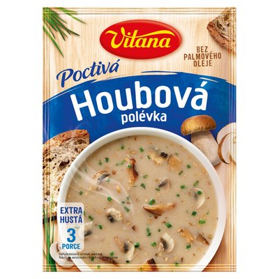Obrázek Vitana Poctivá houbová polévka 58g