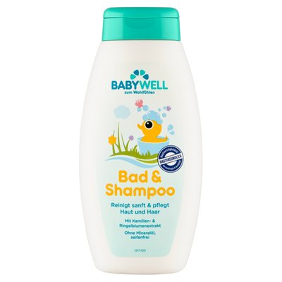 Obrázek Babywell Dětská koupel a šampon 500ml