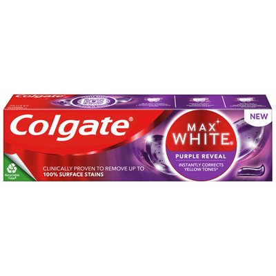 Obrázek Colgate Max White Purple Reveal bělicí zubní pasta 75ml