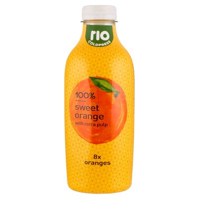 Obrázek Rio Cold Press 100% pomerančová šťáva s dužninou 750ml
