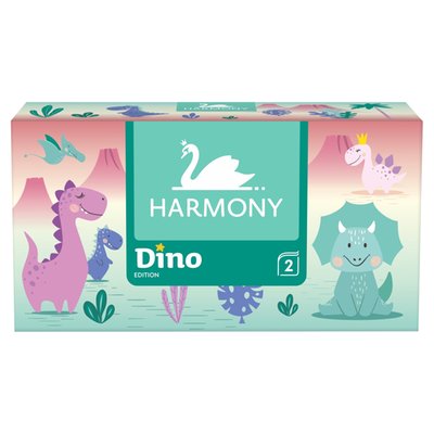 Obrázek Harmony Dino kosmetické utěrky 2 vrstvy 150 ks